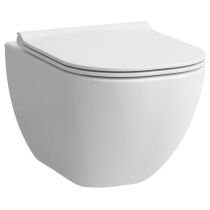LAUFEN BASAL RIMLESS WC závesné 53x36 cm,  + WC sedadlo Slow-closing, H866E100000001