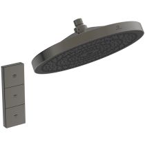 IDEALRAIN SOLOS 3-funkčná hlavová sprcha Ø 300 mm s diaľkovým ovládaním, farba magnetovo sivá, A7889A5