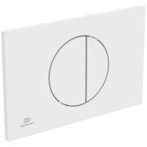 PROSYS WC tlačidlo DUAL mechanické ovládanie, farba biela matná, R0503AW