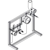 SMALL+ upevňovací modul TWIN WC/bidet závesný, T653367