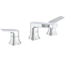 LA DOLCE VITA umývadlová 3-otvorová batéria s odpadovou garnitúrou a flexibilnými hadicami, BD661AA