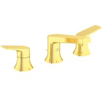 LA DOLCE VITA umývadlová 3-otvorová batéria s odpadovou garnitúrou a flexibilnými hadicami, BD661A2