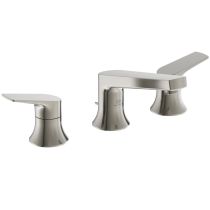 LA DOLCE VITA umývadlová 3-otvorová batéria s odpadovou garnitúrou a flexibilnými hadicami, BD661GN