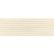 Velvet Cream Wellen 30x90 cm