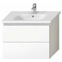LAUFEN BASAL Skrinka pod umývadlo, 2 zásuvky, pre umývadlo H8127160001311, 760x448x588 mm, Biela, H40N7164015001