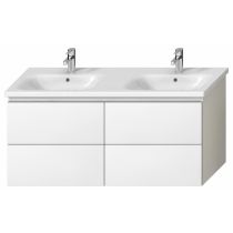 LAUFEN BASAL Skrinka pod umývadlo, 2 zásuvky, pre umývadlo H8147140001311, 1266x448x588 mm, Biela, H40N7184015001