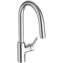 CERALIFE Drezová batéria s vysokým vývodom a s vyťahovacím perlátorom, BE241AA