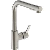 GUSTO Drezová batéria vysoká otočná s vyťahovacím perlátorom, BD420GN