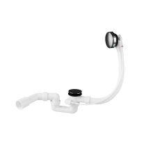 Vaňový zápachový uzáver s mechanickým ovládaním (sifón) chróm, VV3504200S000