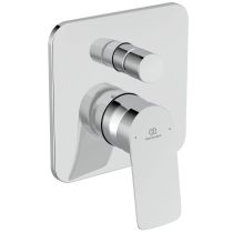 CERALIFE C  Vaňová nástenná podomietková zmiešavacia batéria diel2, vrátane podomietkového dielu 1, BE061AA