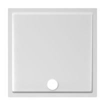 JIKA PADANA Sprchová vanička, štvorcová, liaty mramor, 900x900x30 mm, Biela, H2119320000001