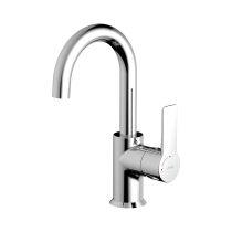 JIKA PONTA STYLE Umývadlová stojanková páková batéria, bez automatickej výpuste, otočný výtok 130 mm, Cold Start, Chróm, H3112H10042201