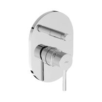 JIKA MIO STYLE Vaňová podomietková batéria s prepínačom, Chróm, H3212F60040001