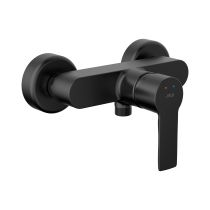 JIKA PONTA STYLE Sprchová nástenná páková batéria, bez sprchovej sady, Čierna matná, H3312H77164001