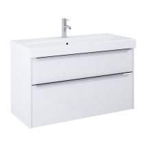 JIKA PURE Skrinka, 2 zásuvky, vr. umývadlá 1000x440 mm, 1000x418x540 mm, Biela, H40B2364025002