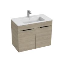 JIKA CUBE Skrinka, 2 dverami, vr. umývadlá 800x430 mm, 790x422x607 mm, Jaseň, H4537521765141