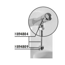 JIKA SPARE PARTS Sada (kryt, trubička) s časovačom, Biela, H8948040000001