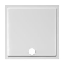 JIKA PADANA Sprchová vanička, štvorcová, liaty mramor, 800x800x30 mm, Biela, H2119310000001