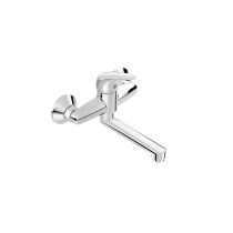 JIKA TALAS Umývadlová nástenná batéria, ramienko 150 mm, Chróm, H3111N70042201