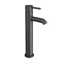 JIKA MIO STYLE Umývadlová stojanková batéria, výška 220 mm, bez výpuste, Čierna matná, H3112F87161201