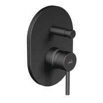 JIKA MIO STYLE Vaňová podomietková batéria s prepínačom, Čierna matná, H3212F67160001