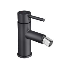 JIKA MIO STYLE Bidetová stojanková batéria, bez výpuste, Čierna matná, H3412F17161101