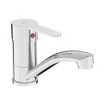 JIKA LYRA SMART Drezová stojanková batéria, otočné ramienko 143 mm, Chróm, H3511Z10042201