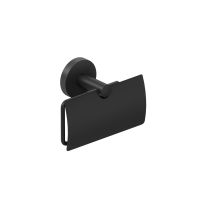 JIKA MIO STYLE Držiak WC papiera s krytom, Čierna matná, H3842F27160001