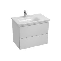 JIKA MIO-N Skrinka pod asymetrické umývadlo 750x450 mm, 2 zásuvky, 720x448x588 mm, Biela, H40J7194015001