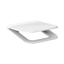 JIKA PURE WC sedadlo s poklopom, duroplast, nerezové úchyty, Biela, H8934213000631