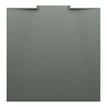 LAUFEN NIA Sprchová vanička, štvorcová, odtok do steny, Marbond, 800x800x28 mm, Betónovo šedá 079, H2100300790001