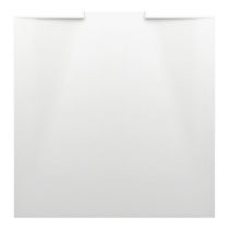 LAUFEN NIA Sprchová vanička, štvorcová, odtok do steny, Marbond, 900x900x28 mm, Biela 000, H2100310000001