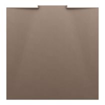 LAUFEN NIA Sprchová vanička, štvorcová, odtok do steny, Marbond, 900x900x28 mm, Kávová matná štruktúrovaná 129, H2100311290001