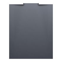 LAUFEN NIA Sprchová vanička, obdĺžniková, odtok do steny, Marbond, 1000x800x30 mm, Antracit 078, H2100320780001