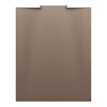 LAUFEN NIA Sprchová vanička, obdĺžniková, odtok do steny, Marbond, 1000x800x30 mm, Kávová matná štruktúrovaná 129, H2100321290001