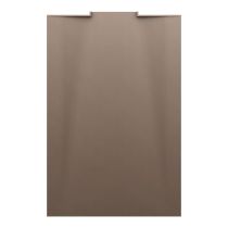 LAUFEN NIA Sprchová vanička, obdĺžniková, odtok do steny, Marbond, 1200x800x30 mm, Kávová matná štruktúrovaná 129, H2100331290001