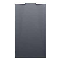 LAUFEN NIA Sprchová vanička, obdĺžniková, odtok do steny, Marbond, 1400x800x32 mm, Antracit 078, H2100340780001