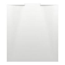 LAUFEN NIA Sprchová vanička, obdĺžniková, odtok do steny, Marbond, 1000x900x28 mm, Biela 000, H2100360000001