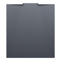 LAUFEN NIA Sprchová vanička, obdĺžniková, odtok do steny, Marbond, 1000x900x28 mm, Antracit 078, H2100360780001