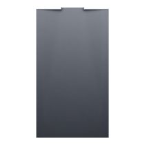 LAUFEN NIA Sprchová vanička, obdĺžniková, odtok do steny, Marbond, 1600x900x34 mm, Antracit 078, H2100390780001