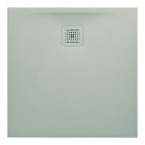 LAUFEN LAUFEN PRO Sprchová vanička, štvorcová, s odtokom na boku, Marbond, 800x800x29 mm, Svetlo šedá 077, H2109500770001