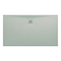 LAUFEN LAUFEN PRO Sprchová vanička, obdĺžniková, s odtokom na dlhšej strane, Marbond, 1400x800x30 mm, Svetlo šedá 077, H2109530770001