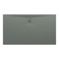 LAUFEN LAUFEN PRO Sprchová vanička, obdĺžniková, s odtokom na dlhšej strane, Marbond, 1400x800x30 mm, Betónovo šedá 079, H2109530790001