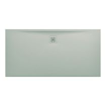 LAUFEN LAUFEN PRO Sprchová vanička, obdĺžniková, s odtokom na dlhšej strane, Marbond, 1600x800x32 mm, Svetlo šedá 077, H2109540770001