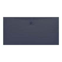 LAUFEN LAUFEN PRO Sprchová vanička, obdĺžniková, s odtokom na dlhšej strane, Marbond, 1600x800x32 mm, Antracit 078, H2109540780001
