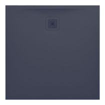 LAUFEN LAUFEN PRO Sprchová vanička, štvorcová, s odtokom na boku, Marbond, 900x900x30 mm, Antracit 078, H2109560780001