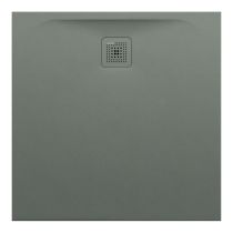 LAUFEN LAUFEN PRO Sprchová vanička, štvorcová, s odtokom na boku, Marbond, 900x900x30 mm, Betónovo šedá 079, H2109560790001
