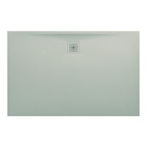 LAUFEN LAUFEN PRO Sprchová vanička, obdĺžniková, s odtokom na dlhšej strane, Marbond, 1400x900x30 mm, Svetlo šedá 077, H2109590770001