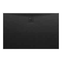 LAUFEN LAUFEN PRO Sprchová vanička, obdĺžniková, s odtokom na dlhšej strane, Marbond, 1400x900x30 mm, Čierna 080, H2109590800001