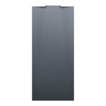 LAUFEN NIA Sprchová vanička, obdĺžniková, odtok do steny, Marbond, 1800x800x36 mm, Antracit 078, H2110310780001